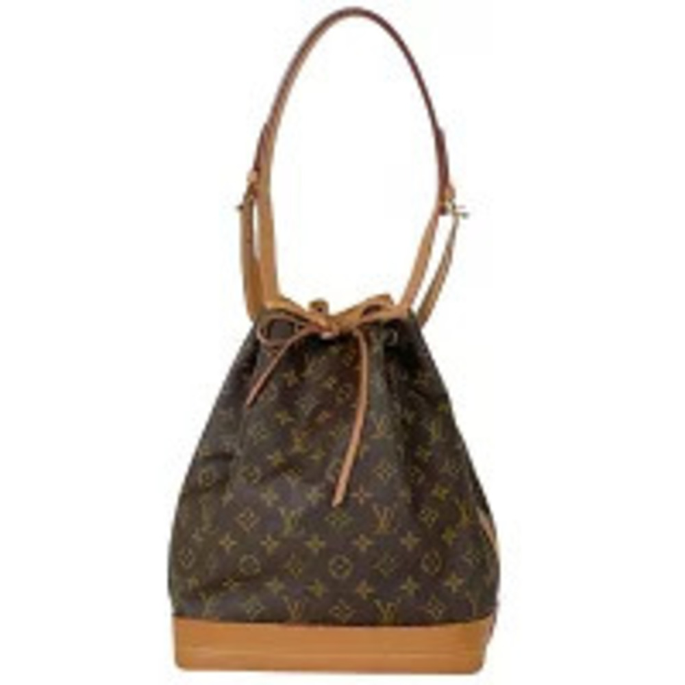 Louis Vuitton Noe Hobo Drawstring Shoulder Bag Monogram Brown